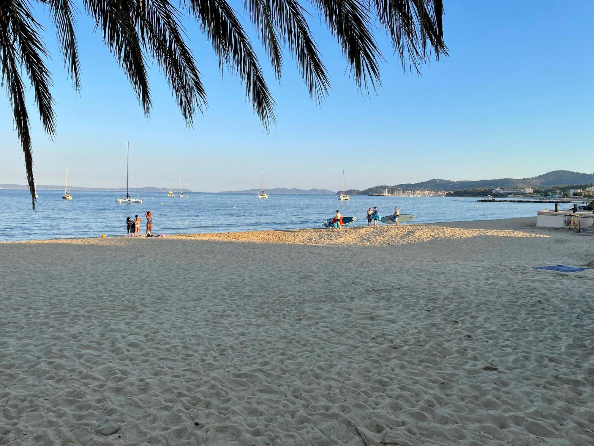 T3 A 300M Plage Avec Piscine Tennis Le Lavandou Exterior foto